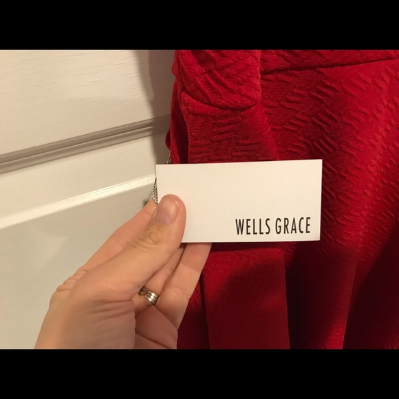 Brand new with tags, Wells Grace Red Dress M - Picture 4 of 5